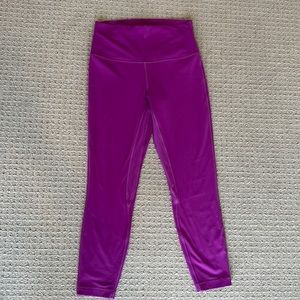 Lululemon Align High Rise Pant 25” in Plum Size 8